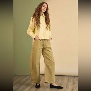 Hunter Bell Mabel Pant in Sage Sz 12 NWT